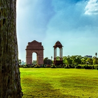 India gate Lawns : Re-edited